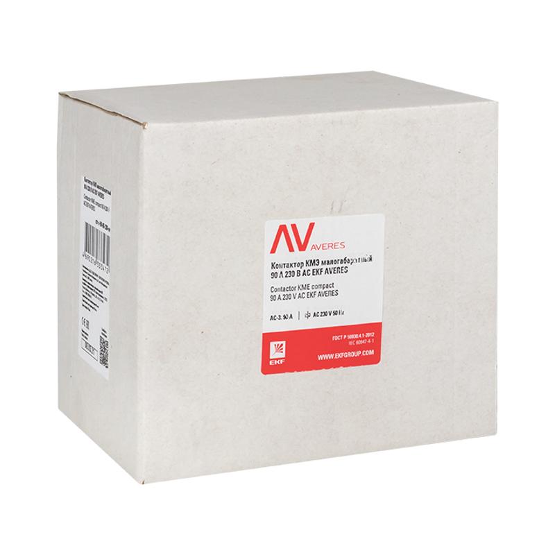 Контактор КМЭ 90А 400В АС EKF AVERES | ctr-s-90-00-400-av | EKF — миниатюра 4