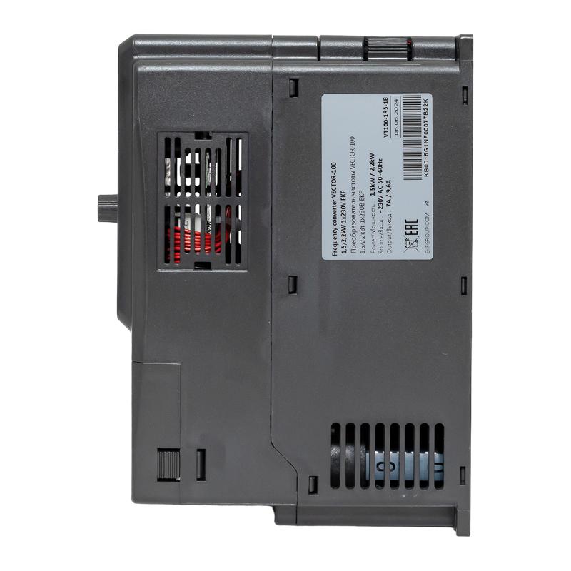 Преобразователь частоты 1,5/2,2кВт 1х230В VECTOR-100 EKF | VT100-1R5-1B | EKF — миниатюра 33