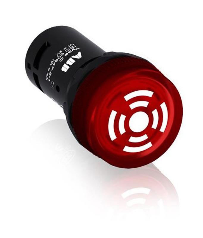 Зуммер CB1-613R с пульсирующим сигналом, с подсветкой, красный, 230 В AC|1SFA619600R6131| ABB — ABB