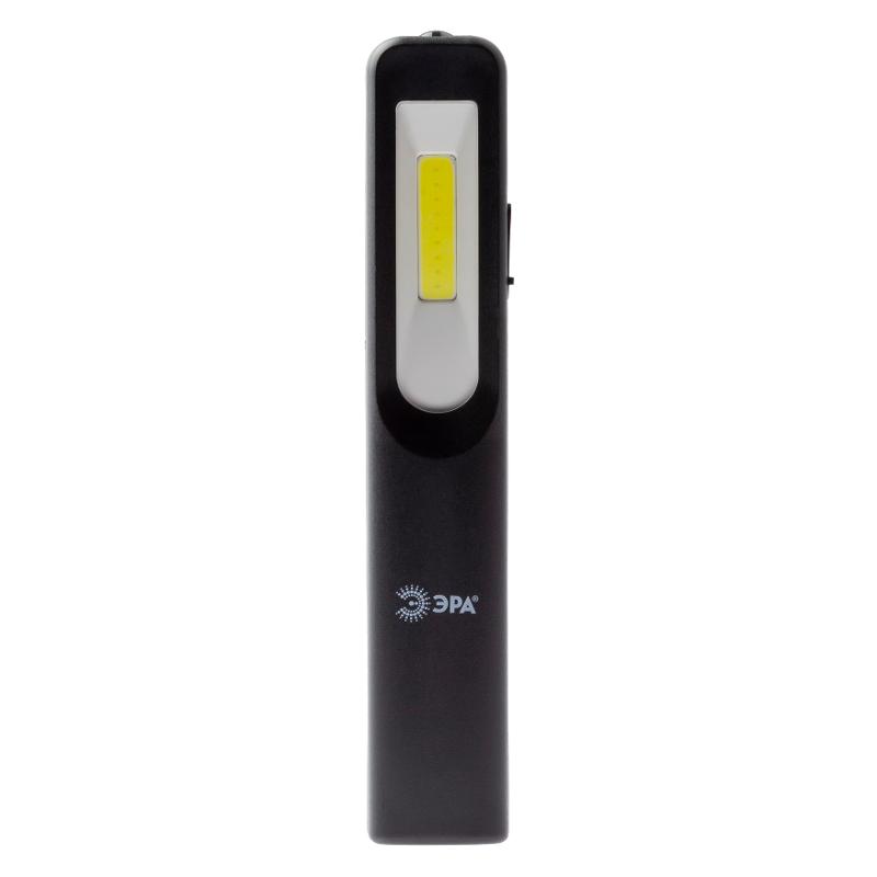 Фонарь рабочий RA-701 Практик [ЗВт COB, 3Вт LED, магнит, клипса-держатель, micro USB, 1200mA | Б0039623 | ЭРА — ЭРА (Энергия света)