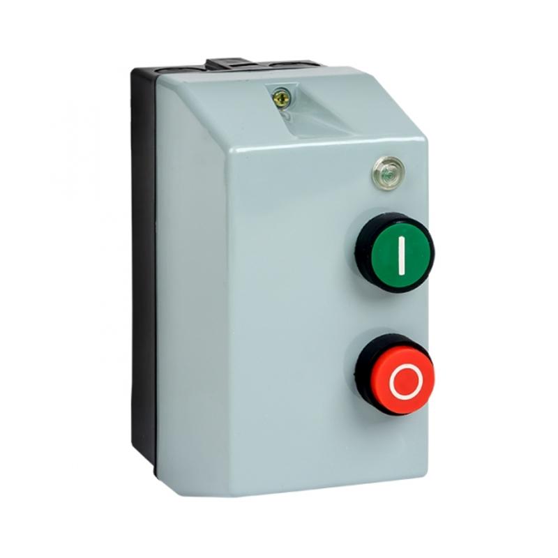 Пускатель в корпусе IP65 КМЭ 12А 230В с РТЭ и индикатором EKF PROxima | ctrp-r-12-230v-led | EKF — EKF