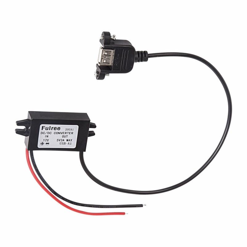 Адаптер DC 12 V-гнездо USB-A 5 V 3 A | 16-0601 | REXANT — REXANT