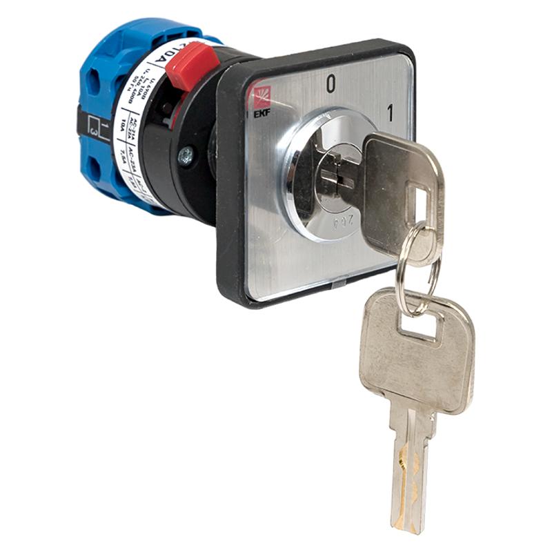 ПК-1-112 10А 2P «0-1» с ключом  |  pk-1-112-10 |  EKF  — миниатюра 6