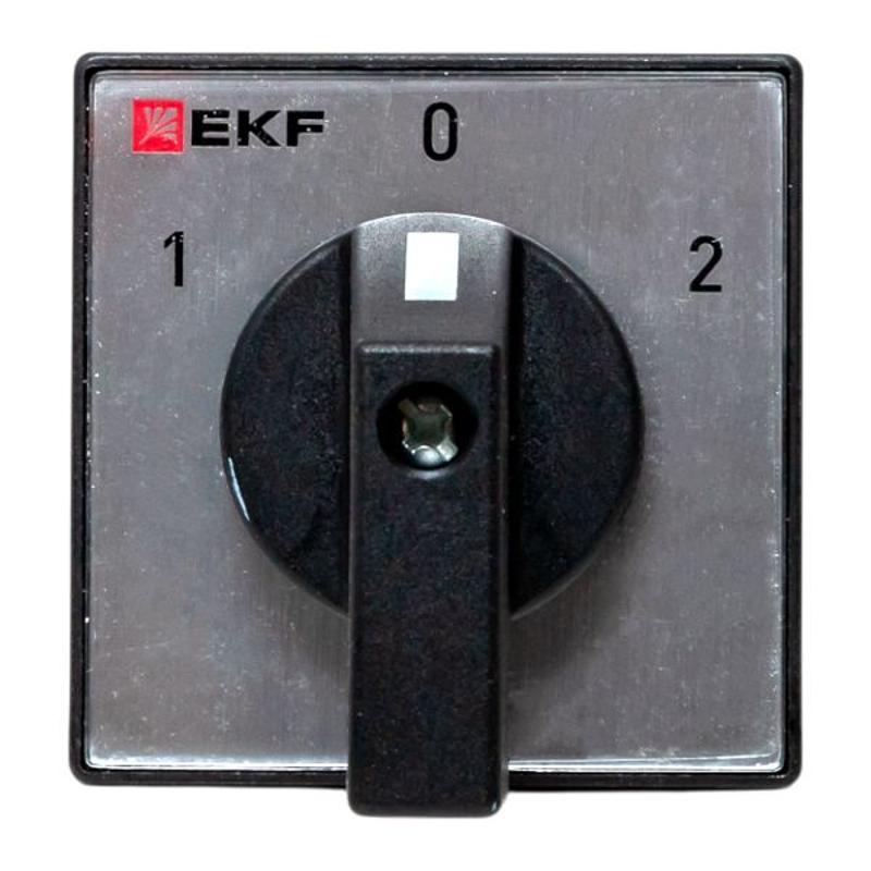 Переключатель кулачковый ПК-1-24 25А 4P «1-0-2» IP65 | pk-1-24-25-65 | EKF — миниатюра 2