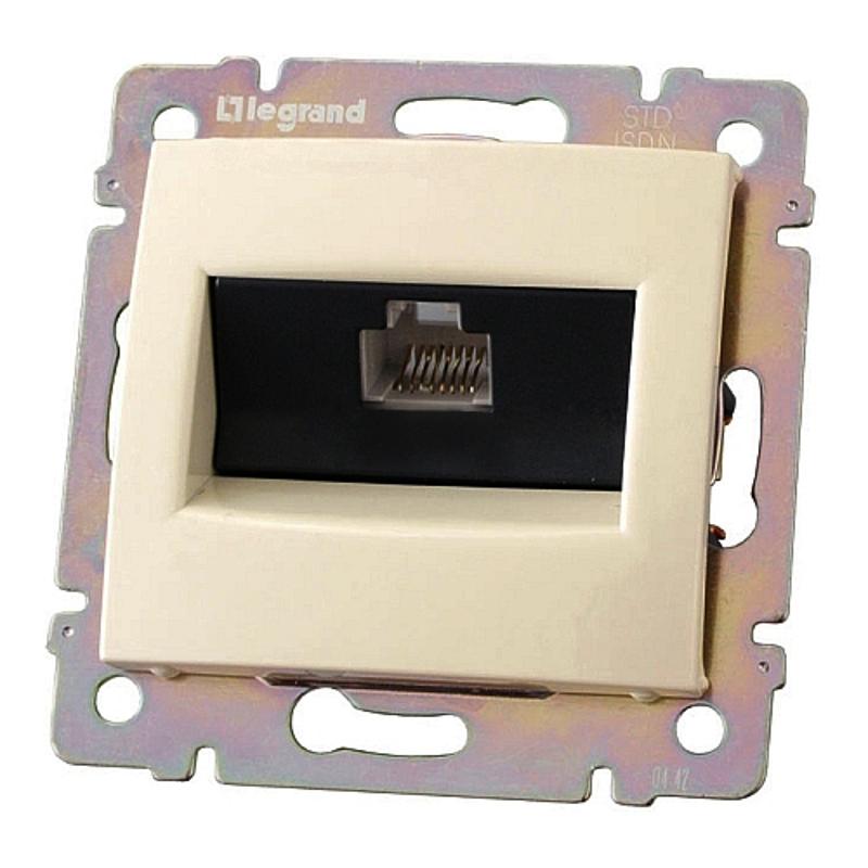 Valena Сл. кость Розетка комп(RJ45) 1-ая 6 кат UTP | 774146 | Legrand — Legrand