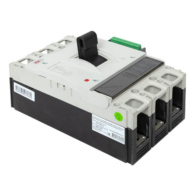 Выключатель автоматический AV POWER-3/3 400А 100kA ETU2.2 AVERES | mccb-33-400H-2.2-av | EKF — миниатюра 11