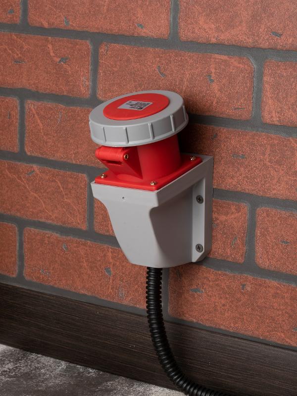 Розетка стационарная наружная 1242 3Р+РЕ 32А 380В IP67 EKF PROxima | ps-1242-32-380 | EKF — миниатюра 5