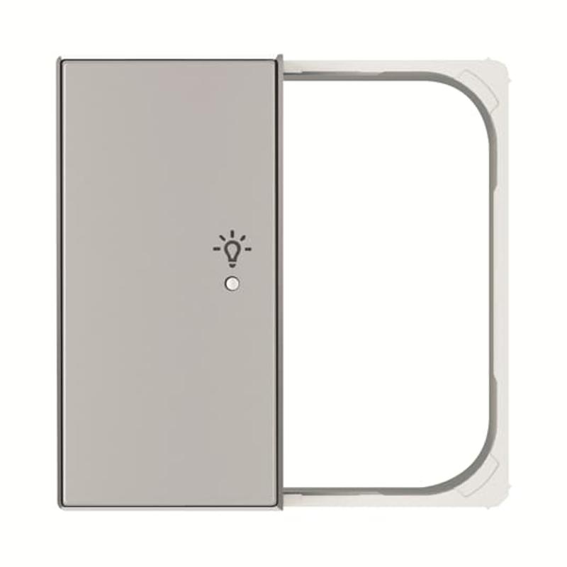 SRL-2-L-85PL Клавиша двойная левая free@home, SKY, освещение, серебристая|2CLA852642A1301| ABB — ABB