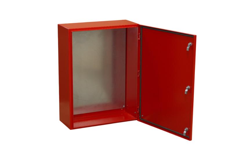 Корпус металлический ЩРНМ IP55 800х600х250 RAL3020 красный | 32545DEK | DEKraft — миниатюра 1