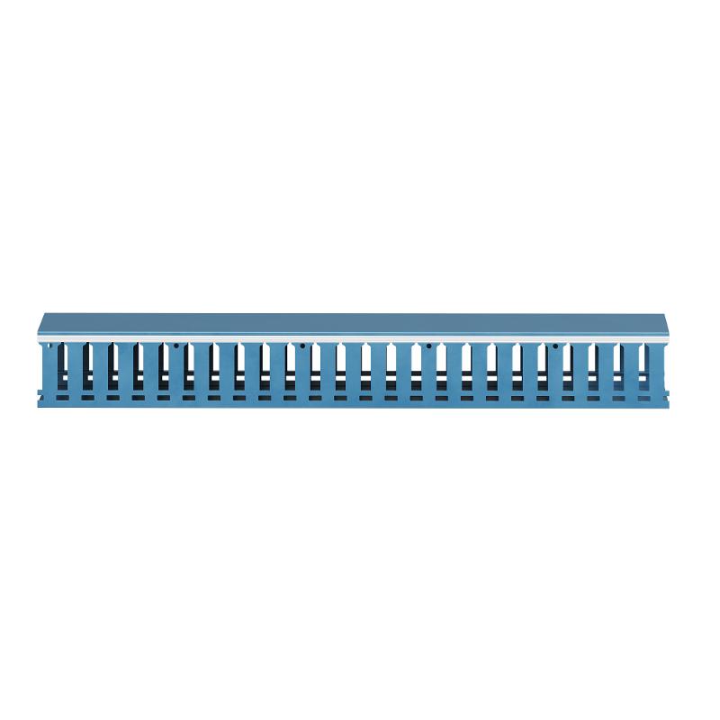 Короб перфорированный, синий RL12 100x60 (ШхВ) зуб - 12мм, паз -8мм  | 00240RL |  DKC — миниатюра 2