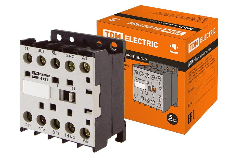 Миниконтактор МКН-11211 12А 230В 1НЗ  | SQ0736-0006 | TDM — TDM ELECTRIC