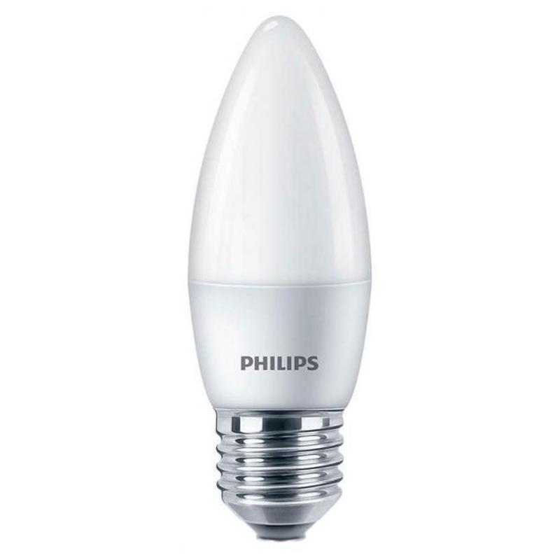 Лампа светодиодная LED ESSLED Candle 4-40W E27 840 B35NDFR | 929001886407 | PHILIPS — Philips