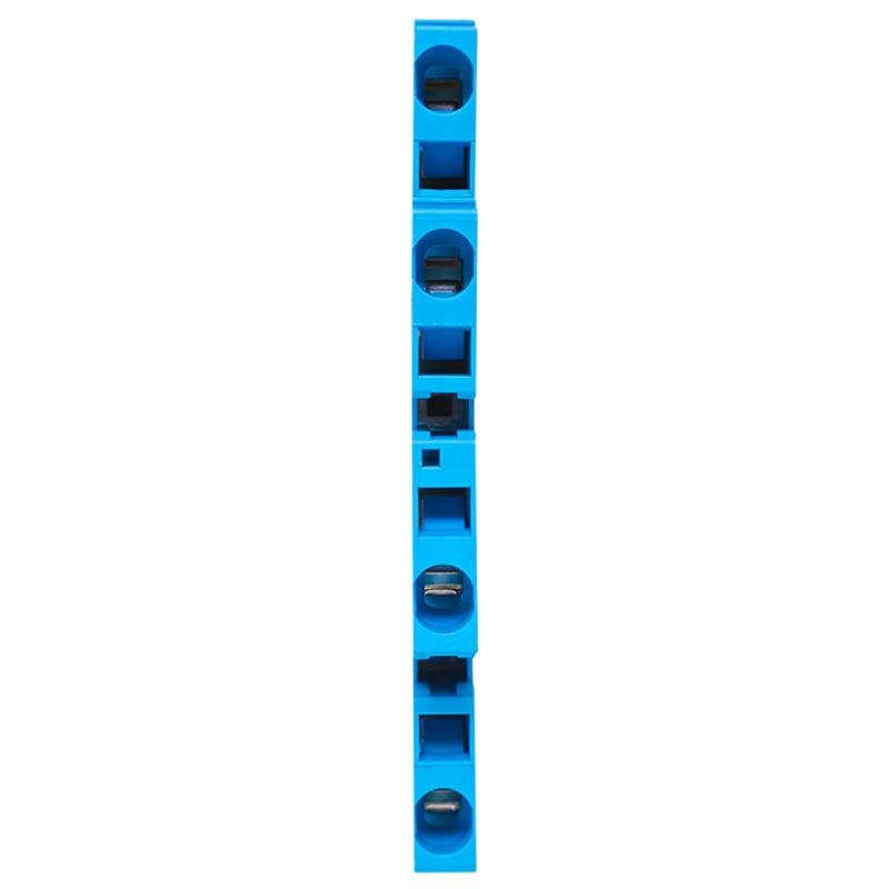 Колодка клеммная пружинная двойная JXB-ST-4 32А синяя EKF | plc-jxb-st-4-4-2-blue | EKF — миниатюра 3