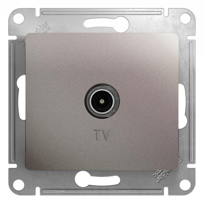 Glossa Платина Розетка TV, механизм | GSL001293 | SE — Systeme Electric