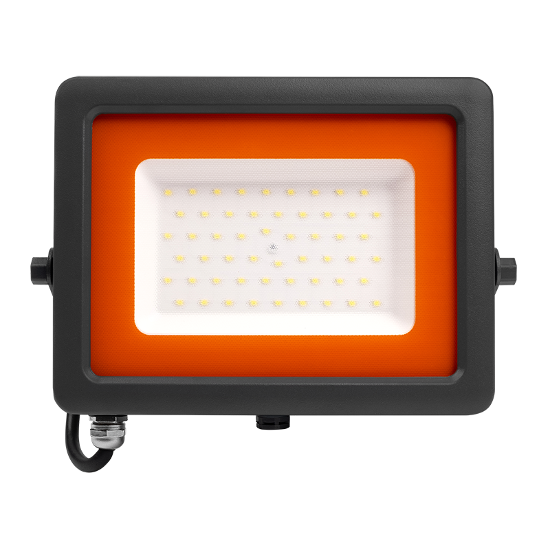 Прожектор светодиодный СДО PFL- S2 - 50w 6500K IP65 NEW (с клапаном) | .2853301D | Jazzway — миниатюра 3