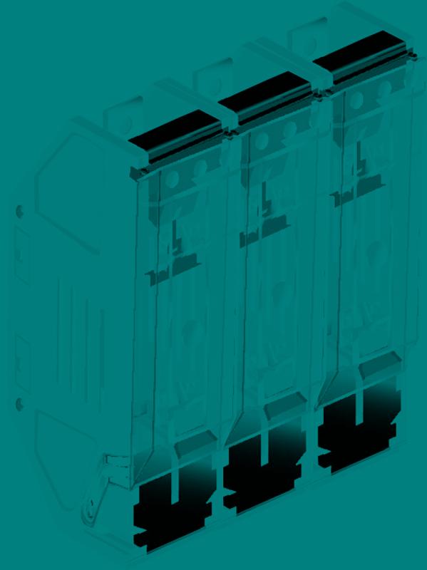 Держатель предохранителей OFAX4AS31 3-полюсный до 1250, IP20, по полюсное открывание | 1SCA022631R2500 | ABB — ABB