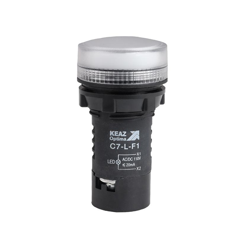 Лампа C7-L-F1 светодиодная белая 110 В AC/DC XB7EV01GP | 362153 | КЭАЗ — КЭАЗ (Курский электроаппаратный завод)