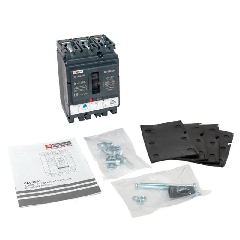 Выключатель автоматический ВА-99C 250/125А 3P 45кА EKF PROxima | mccb99C-250-125 | EKF — миниатюра 20