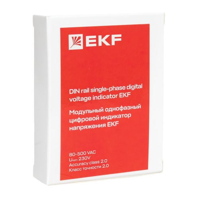 Индикатор напряжения модульный однофазный цифровой |VDI-G31|EKF — миниатюра 18