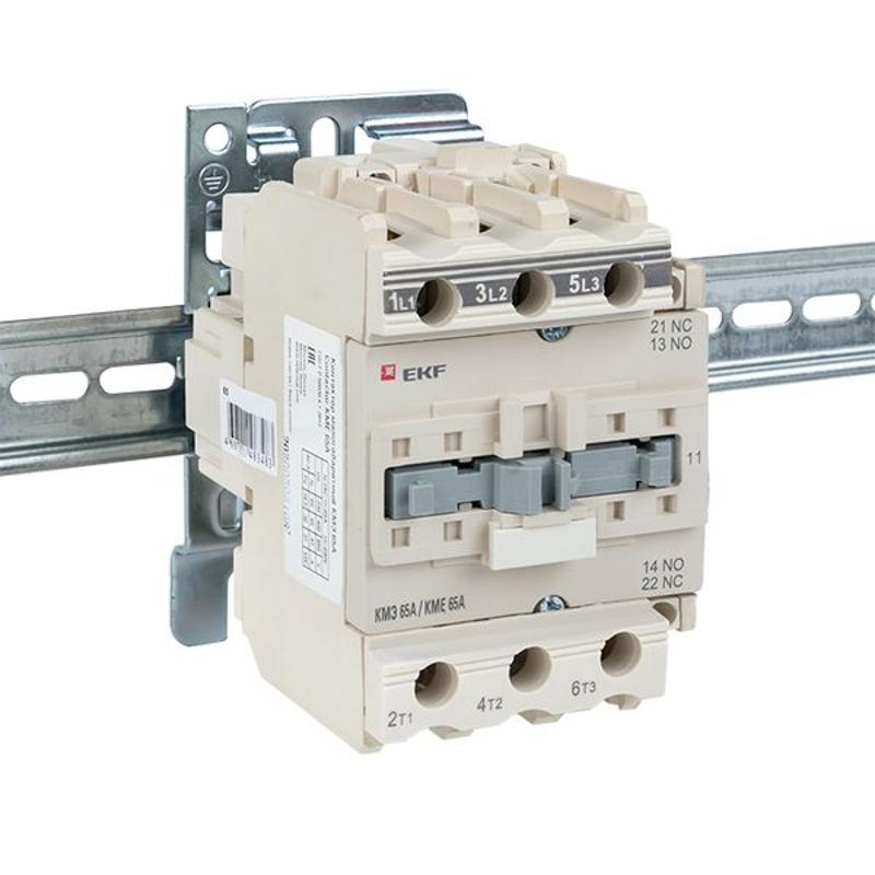 Контактор малогабаритный КМЭ 65А 380В NO+NC EKF PROxima | ctr-s-65-380 | EKF — миниатюра 14