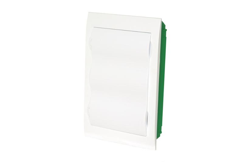 City9 Box IT корпус встраиваемый с белой дв. 3ряд/36мод 2 розетки | EZ9E312P2FIT | SE — миниатюра 5