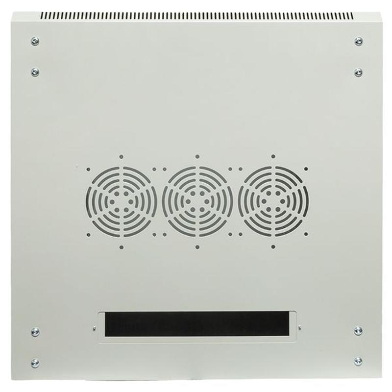 Шкаф настенный 19" TERACOM PRO 15U 600х600 мм дверь стеклянная с замком-ручкой серый|TRP-WLL-1566-40G|EKF — миниатюра 32