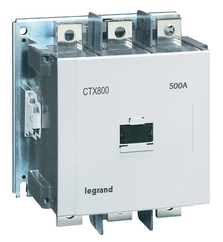 Контактор CTX3 800 3P 500A (AC-3) 2но2нз 380В-450В ~ | 416339 | Legrand — Legrand