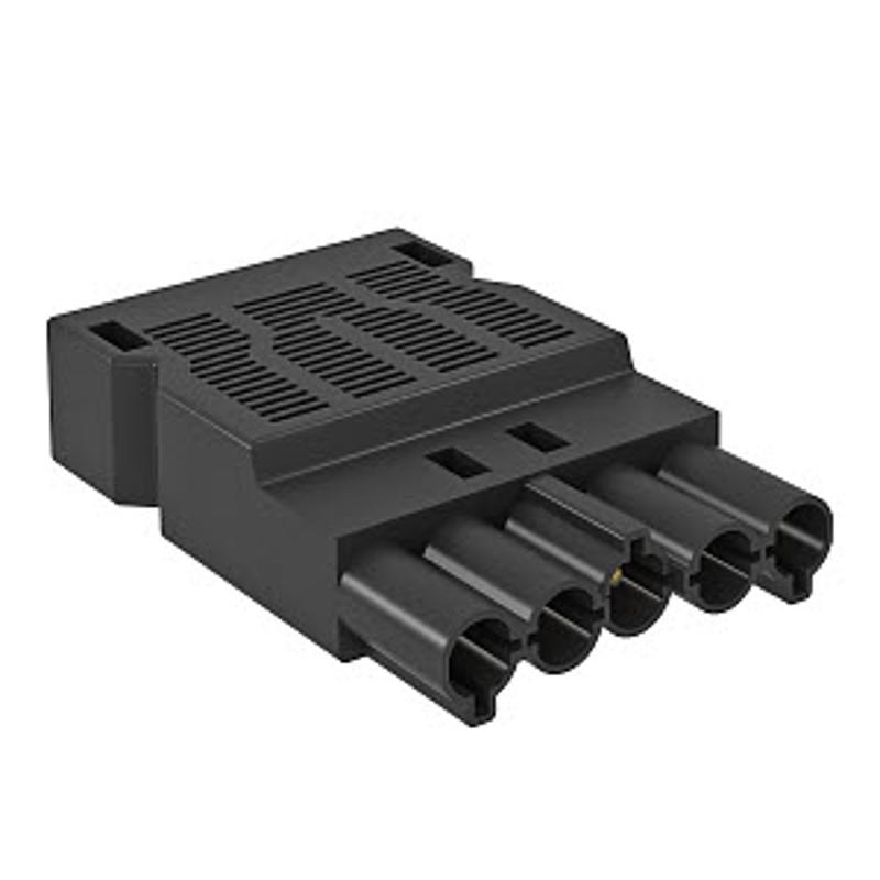 Штекер 5-полюсный Modul45connect (черный) (ST-S GST18i5p SW) | 6108070 | OBO Bettermann — миниатюра 2