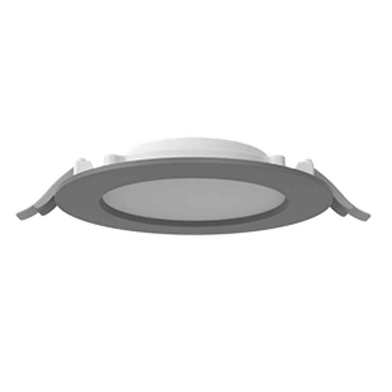 Светильник светодиодный  ДВО DL-01 Slim 160мм 25Вт 4000K 176x39мм IP65/40 RAL7045 серый муар опал | V1-RF-70083-10000-6502540 | VARTON — фото 1 | Sento