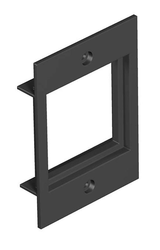 Крышка для напольного бокса Telitank на 1 Modul45 55x77 мм (полиамид,черный) (T4B P6 9011) | 7408268 | OBO Bettermann — OBO Bettermann