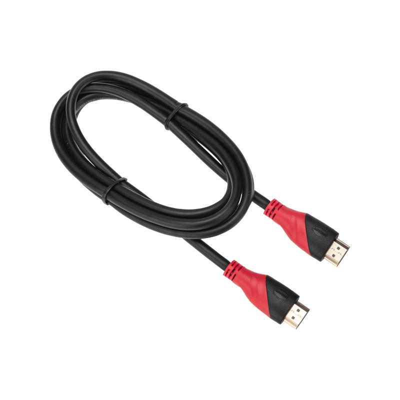 Шнур HDMI - HDMI с фильтрами, длина 1,5 метра (GOLD) (PVC пакет) | 17-6203 | REXANT — REXANT
