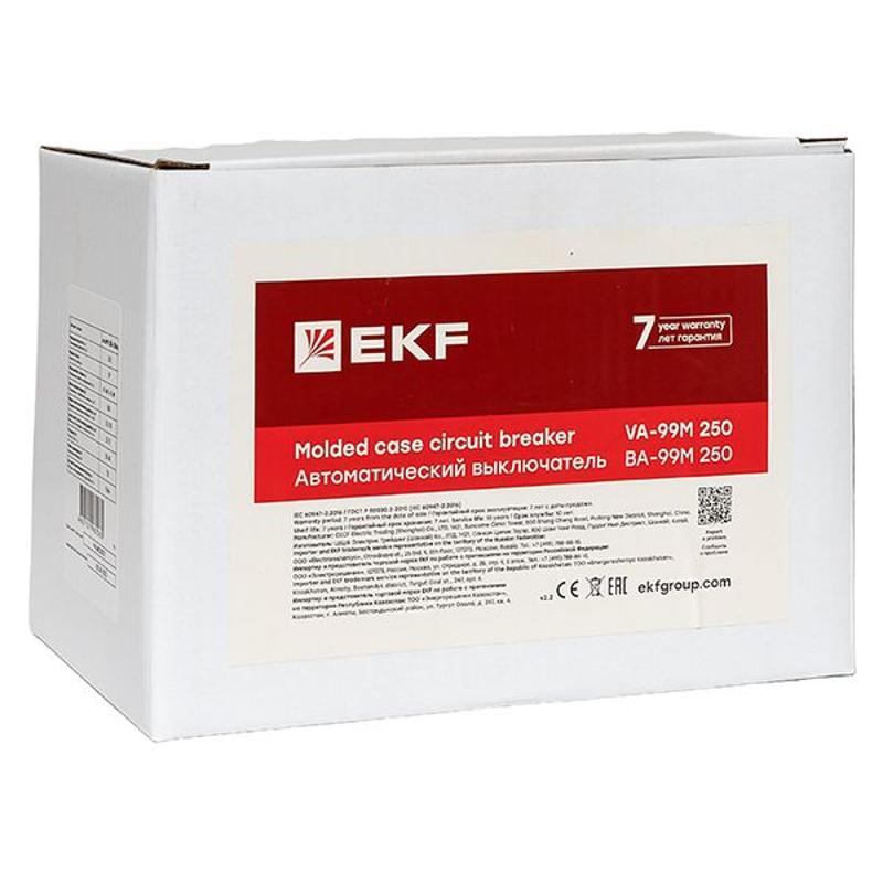 Выключатель автоматический ВА-99М 250/250А 3P 35кА EKF Basic | mccb99-250-250m | EKF — миниатюра 16