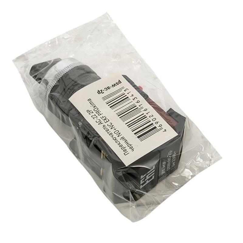 Переключатель  АС-22 2P черный NO+NC EKF EKF PROxima | psw-ac-2p | EKF — миниатюра 8