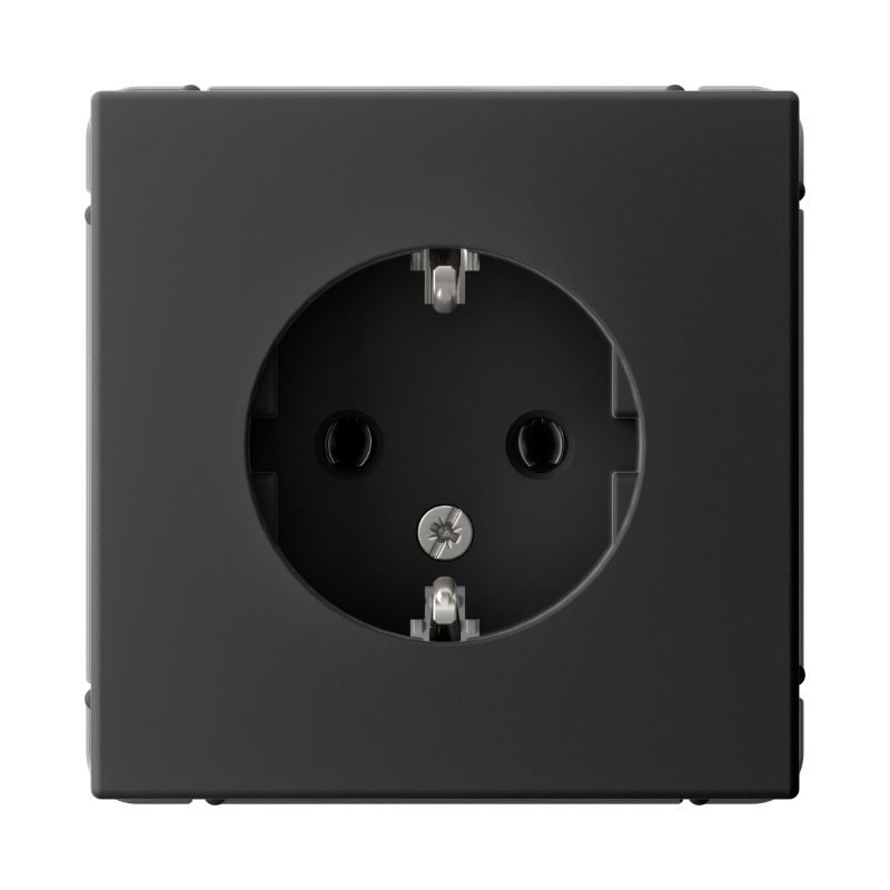 ArtGallery Карбон Розетка с заземлением, 16А, механизм | GAL001043 | SE — Systeme Electric