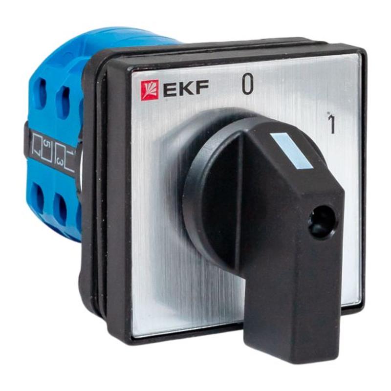 Переключатель кулачковый ПК-1-13 10А 3P «0-1» IP65 | pk-1-13-10-65 | EKF — EKF