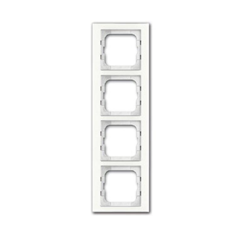 Рамка 4-постовая, серия axcent, цвет белое стекло | 1754-0-4440  | 2CKA001754A4440 | ABB — ABB