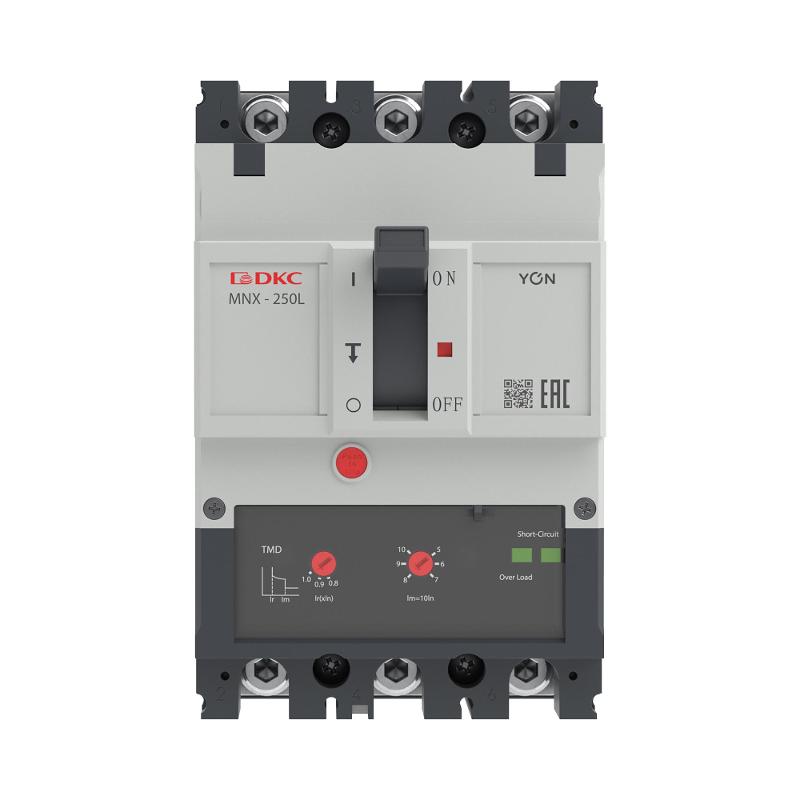 Авт. выкл. YON pro MNX250L 3P 200A 70kA при AC415V расц. TMD | MNX250L3PTMD0200 | DKC — миниатюра 3