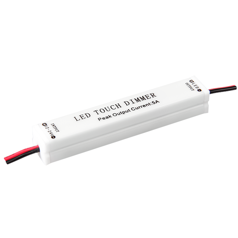 Выключатель сенсорный для светодиодной ленты LED 2-х поз.(0%/100%) 12/24В 48Вт 4А | 1035769 | Jazzway — Jazzway