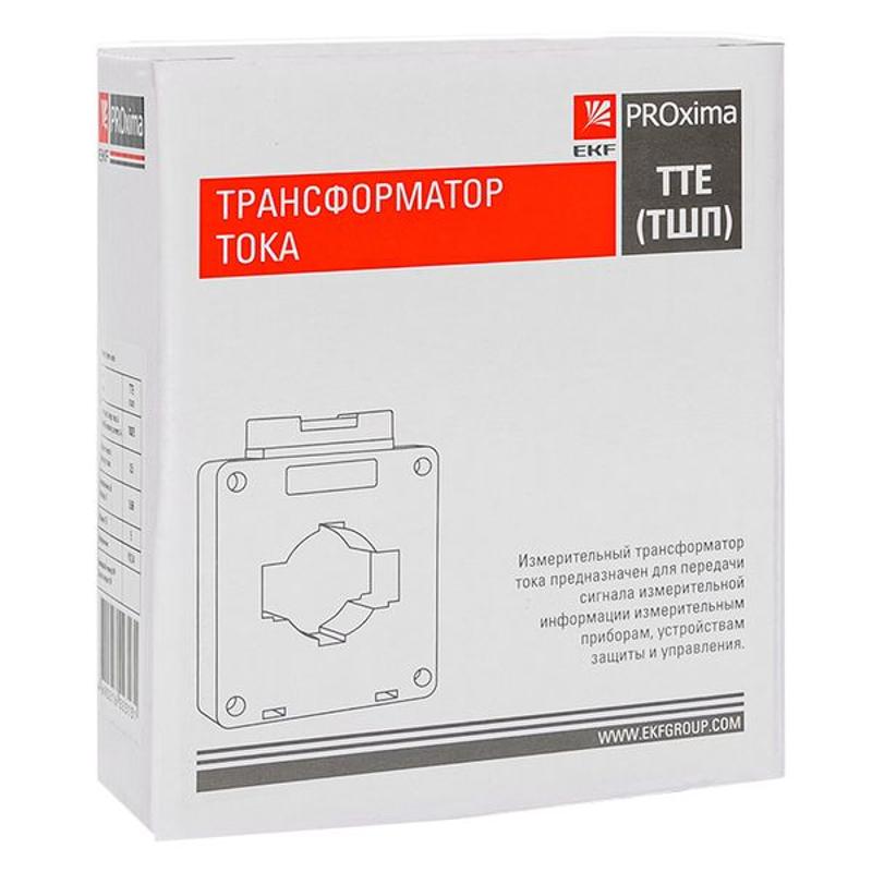 Трансформатор тока ТТЕ-60-300/5А класс точности 0,5 EKF PROxima | tte-60-300 | EKF — миниатюра 9