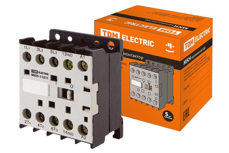 Миниконтактор МКН-11611 16А 230В 1НЗ  | SQ0736-0008 | TDM — TDM ELECTRIC