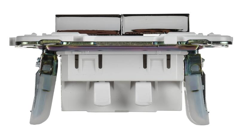 SKANDY Выключатель жалюзи 10А SK-V12N никель | SK-V15-0-10-K50 | IEK — миниатюра 5