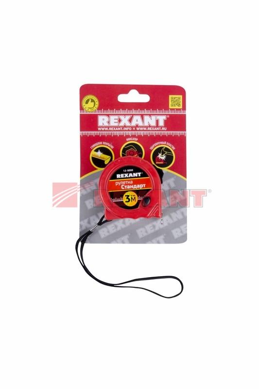 Рулетка Стандарт 3 м х 16 мм | 12-9000 | REXANT — миниатюра 2