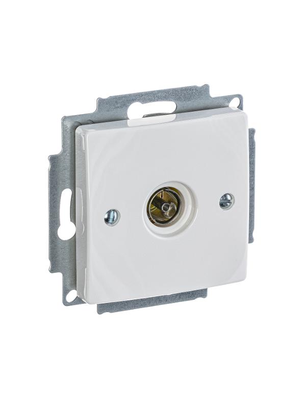 ABB Basic 55 Альп. белый Розетка TV оконечная | 1724-0-4276  | 2CKA001724A4276 | ABB — миниатюра 4