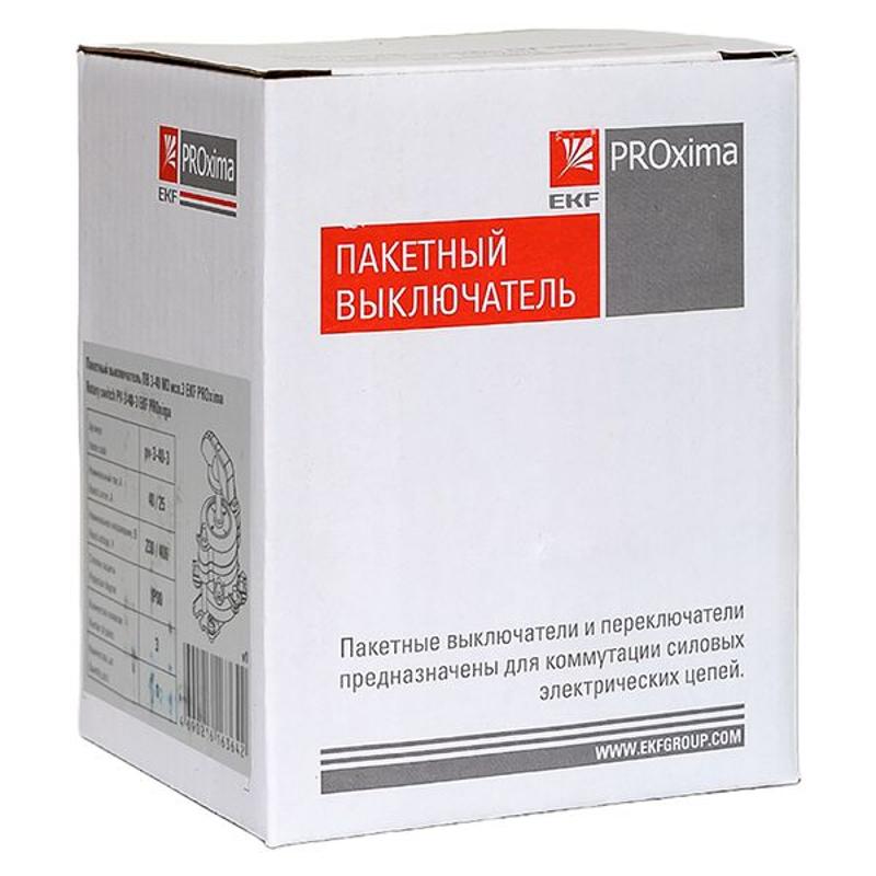 Пакетный выключатель ПВ 3-40 М3 исп.3 EKF PROxima | pv-3-40-3 | EKF — миниатюра 18