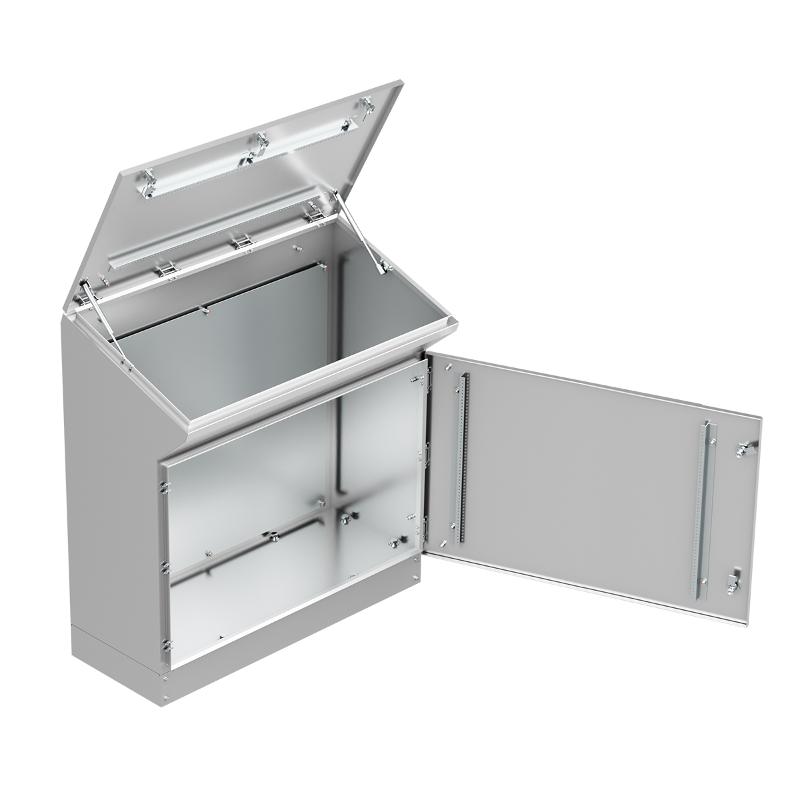 Пульт управления напольный "Inox" AISI304 TP10 IP55 (960х1000х400)|mb-inox-96-100-40|EKF — миниатюра 4