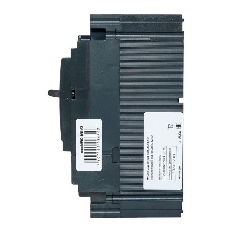 Выключатель автоматический ВА-99C (Compact NS) 160/63А 3P 36кА EKF PROxima | mccb99C-160-63 | EKF — миниатюра 12