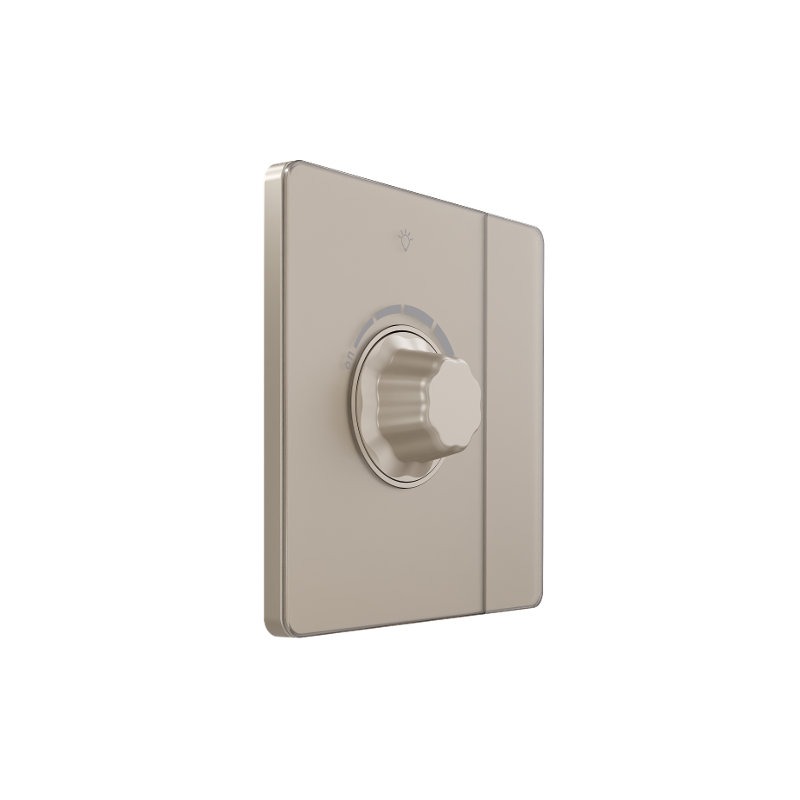 Systeme Infinity, Светорегулятор TRIAC c выключателем С/У 300Вт (250В), Песчаный берег — фото 1 | Sento