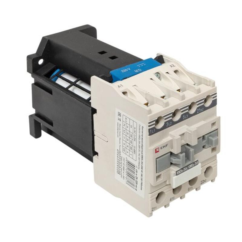 Контактор малогабаритный КМЭп 25А 220В DC 1NC EKF PROxima | ctr-s-25-220-nc-p | EKF — миниатюра 7