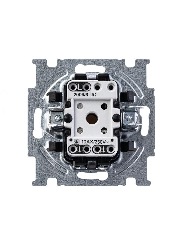 ABB Basic 55 Альп. белый Переключатель 1-клавишный | 1012-0-2142  | 2CKA001012A2142 | ABB — миниатюра 4