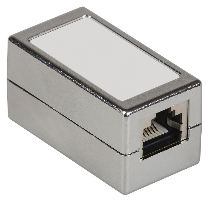 Проходной адаптер кат. 6 FTP тип RJ45-RJ45 | CS70-1C06F | ITK — ITK